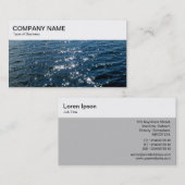 トップパネルきらめく- Water 02名刺 名刺 (正面/裏面)