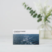 トップパネルきらめく- Water 02名刺 名刺 (スタンド正面)