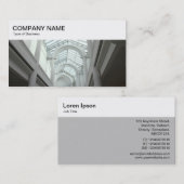 トップパネル – アーチ型ルーフビジネスカード 名刺 (正面/裏面)