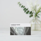 トップパネル – アーチ型ルーフビジネスカード 名刺 (スタンド正面)