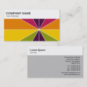 トップパネル – カラーセグメント02名刺 名刺 (正面/裏面)