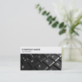 トップパネル – ノートパソコンキーボード02名刺 名刺 (スタンド正面)