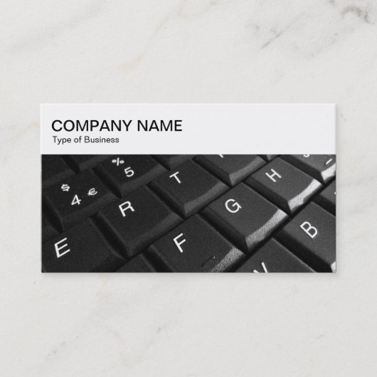トップパネル – ノートパソコンキーボード02名刺 名刺 (正面)