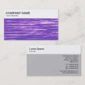 トップパネル – パープル干渉名刺 名刺 (正面/裏面)