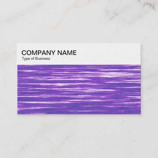 トップパネル – パープル干渉名刺 名刺 (正面)