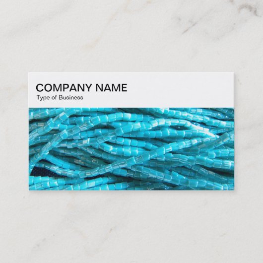 トップパネル – ビーズロープ名刺 名刺 (正面)