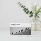 トップパネル – ルーフビジネスカード上の鳩 名刺 (スタンド正面)