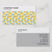 トップパネル – 六角パターン03名刺 名刺 (正面/裏面)