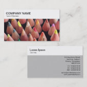 トップパネル – 色付きPencils名刺 名刺 (正面/裏面)