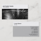 トップパネル – Autumn Road Business Card 名刺 (正面/裏面)