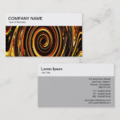 トップパネル – Fire Swirl 02名刺 名刺 (正面/裏面)