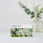トップパネル – Honey Bee on Blossom Business Card 名刺 (スタンド正面)