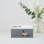 トップパネル – Mallard Duck名刺 名刺 (スタンド正面)