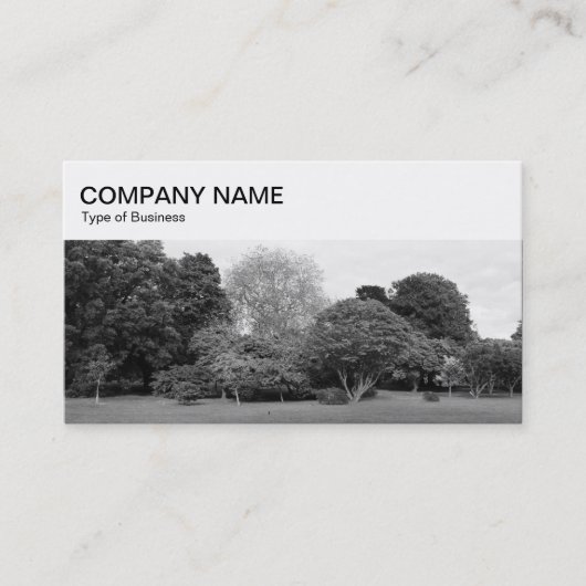トップパネル – Park BW Business Card 名刺 (正面)