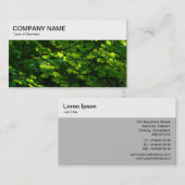 トップパネル – Sunが点灯した葉ビジネスカード 名刺 (正面/裏面)