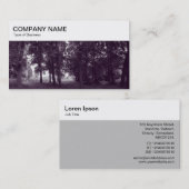 トップパネル – Woodland Business Card 名刺 (正面/裏面)