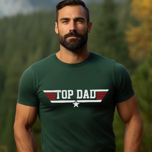 トップパパおもしろい航空父の日Tシャツ Tシャツ