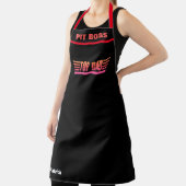 トップパパピットボスBBQブラックファーザーズデイシェフエプロン エプロン (インサイチュ)