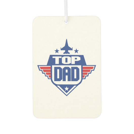 トップパパ飛行機 カーエアーフレッシュナー (正面)