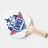 トップパパ飛行機 卓球ラケット (横)