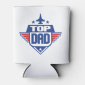 トップパパ飛行機 缶クーラー (正面)