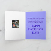 「トップパパ」父の日札 カード (内部)