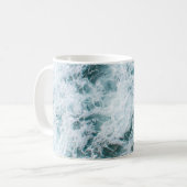 トップビューの海波 コーヒーマグカップ (正面左)