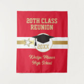 トップピック！任意の年のクラス懇親会 タペストリー (正面)