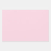 トップピンクの足ラッピング紙、マットラッピング紙 ラッピングペーパーシート (正面3)