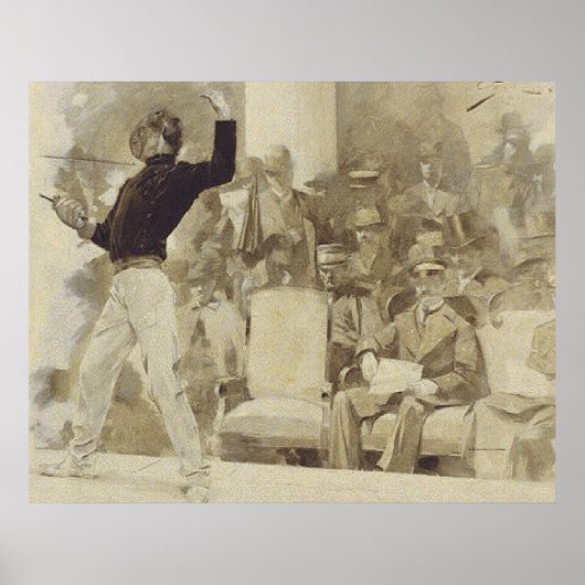 トップフェンシング ポスター (正面)