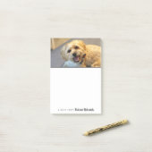 トップフォパーソナライズされたト ポストイット (デスク上)