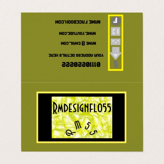 トップフローRMdesignflo55 名刺 (外部フラット)