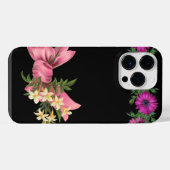 トップブラックカラー iPhoneケース (裏面横)