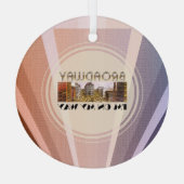 トップブロードウェイスターガラスオーナメント ガラスオーナメント (裏面)