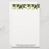 トップホリー縁ど 便箋 (正面/裏面)