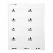 トップホースレース勝利のスローガン ラベル (フルシート)