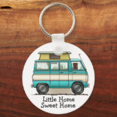 トップポップ・アートのバンキャンパー キーホルダー (正面)