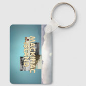 トップマッキナックアイランドキーチェーン キーホルダー (裏面)