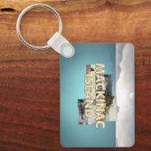 トップマッキナックアイランドキーチェーン キーホルダー (正面)