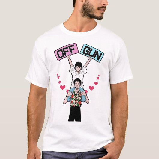 トップマーチオフガンタイ Tシャツ (正面)