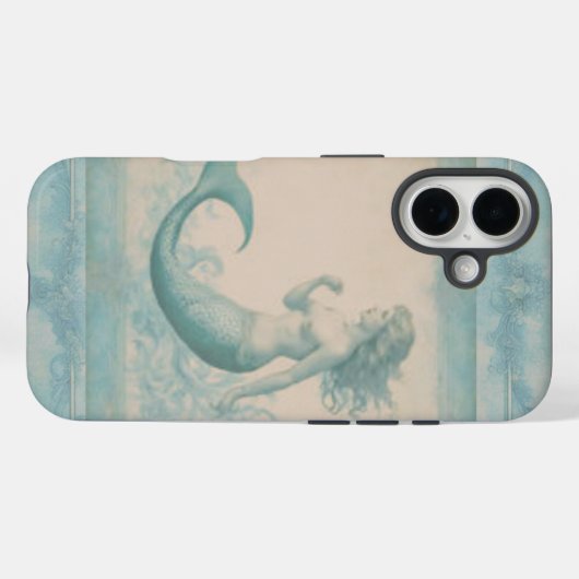 トップレス人魚 Case-Mate iPhoneケース (裏面 (横))