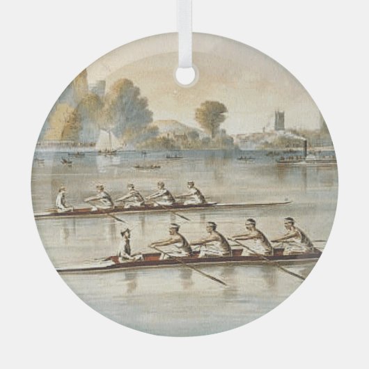 トップローイングガラスオーナメント ガラスオーナメント (正面)