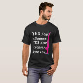 トップ体操 Yes 私はあなたのより強い Tシャツ (正面フル)