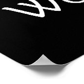 トップ懸命ワークヘッド体 ポスター (角)