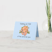 トップ手術LGBTQ+回復カード サンキューカード (正面)