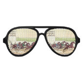 トップ競馬が私の人生 アビエーターサングラス (正面)