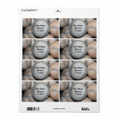 トップ野球 ラベル (フルシート)