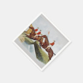 トップ障害競走 スタンダードカクテルナプキン (角)