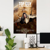 トップ飛行機パーソナライズされたパイロットムービーの作成 ポスター (ホームオフィス)