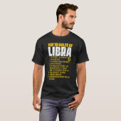トップ10ルールライブラリ占星術誕生日1 Tシャツ (正面フル)